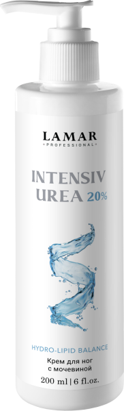 Крем для ног с мочевиной Intensiv urea 20% 200 мл