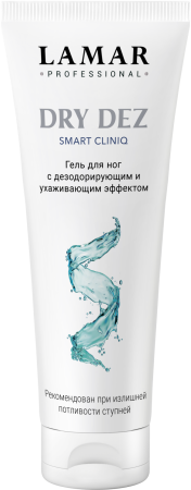 Гель антиперспирант от потливости ног DRY DEZ 100мл