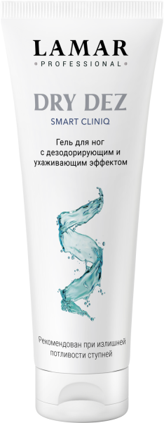 Гель антиперспирант от потливости ног DRY DEZ 100мл